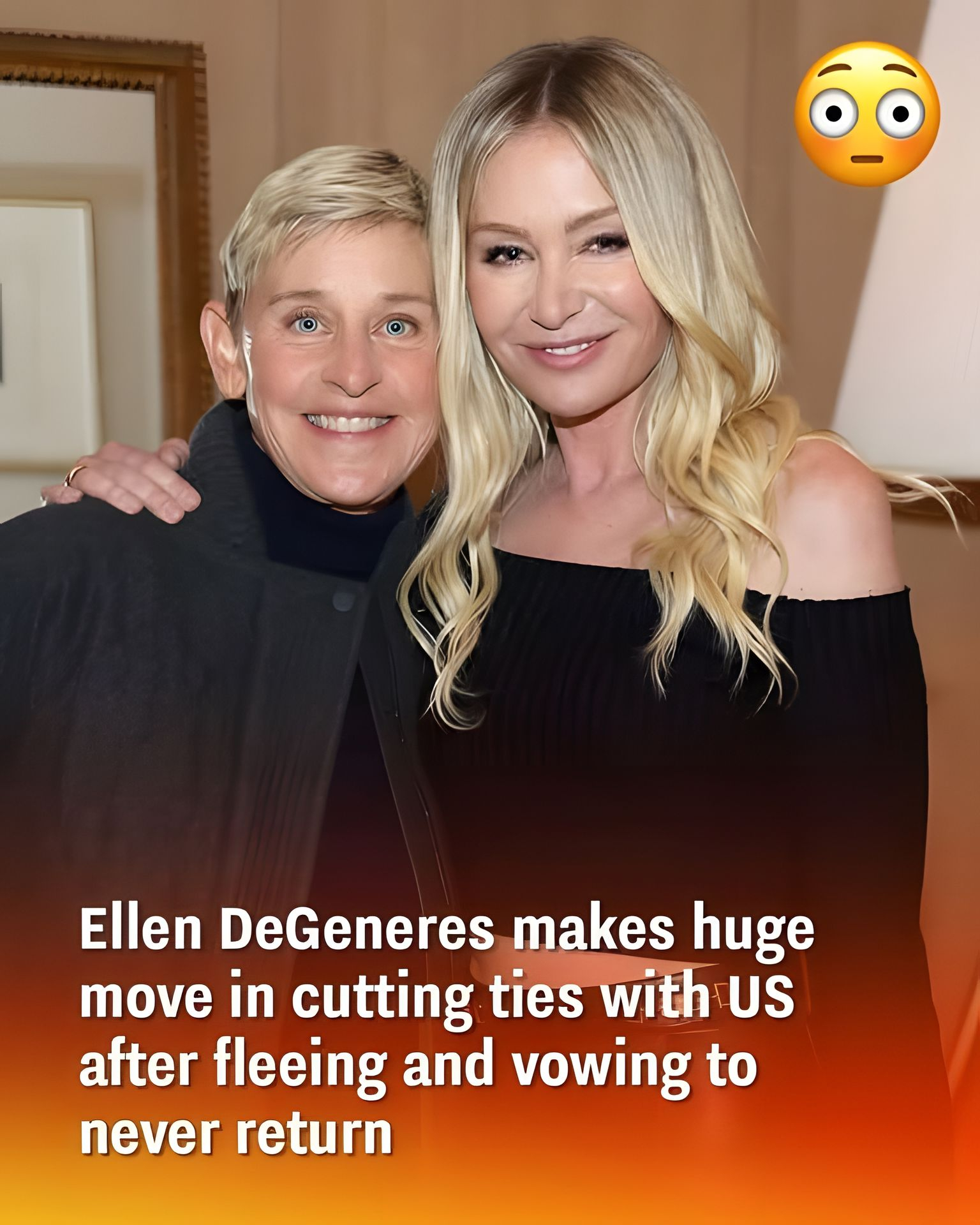 Ellen DeGeneres takes a major step in cutting ties with the US Ellen DeGeneres takes a major step in cutting ties with the US