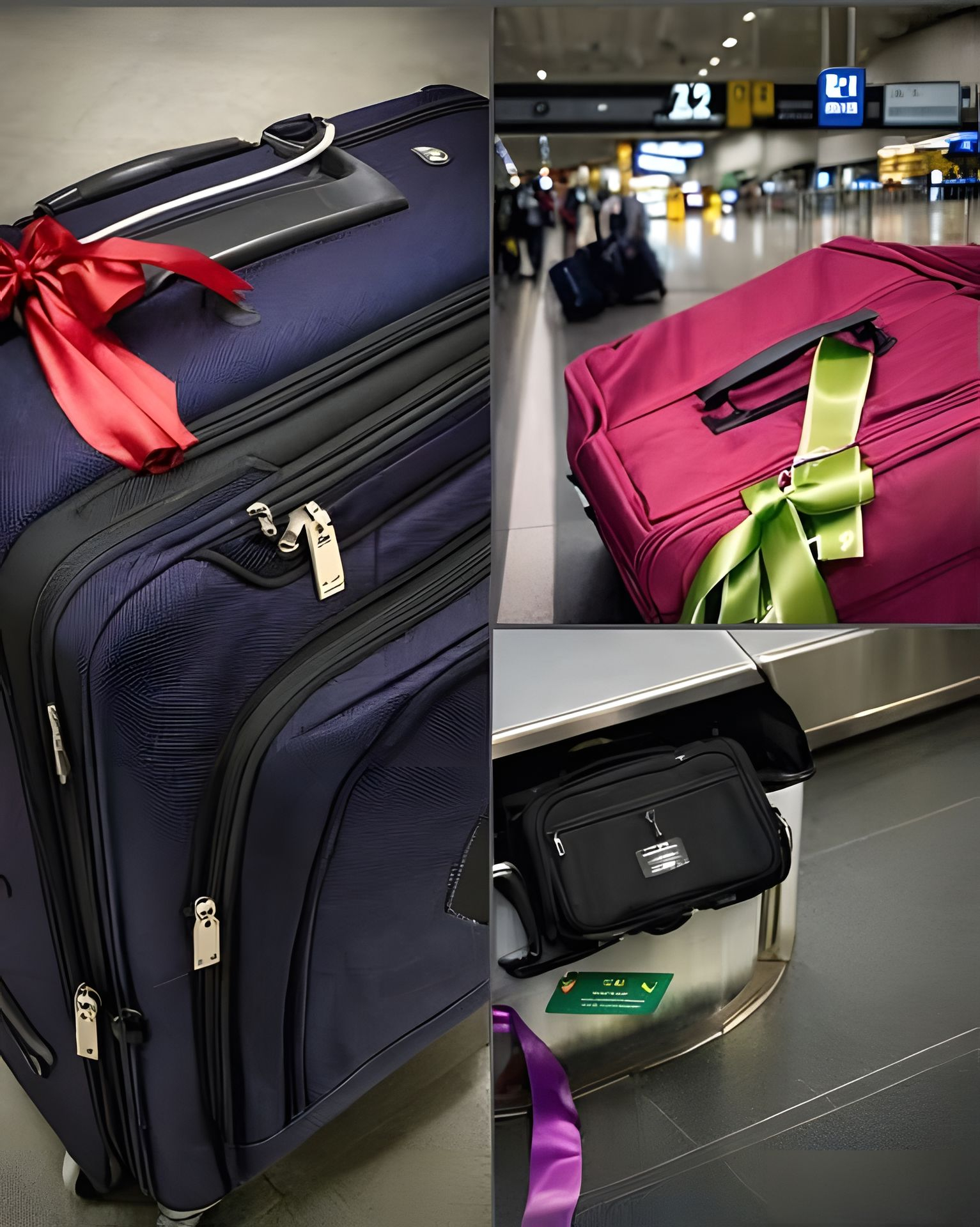 Baggage handler reveals why you should never tie a ribbon on your luggage Baggage handler reveals why you should never tie a ribbon on your luggage